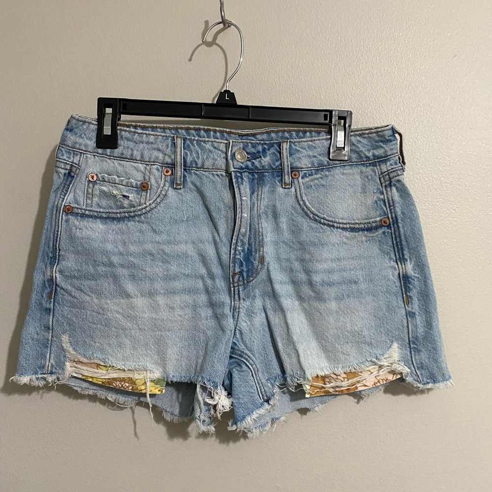 Denim Distressed Women's Shorts